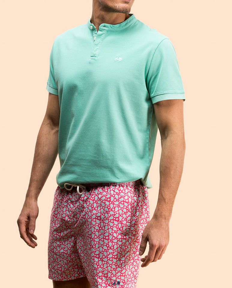 Bañador paisley frambuesa | SCOTTA