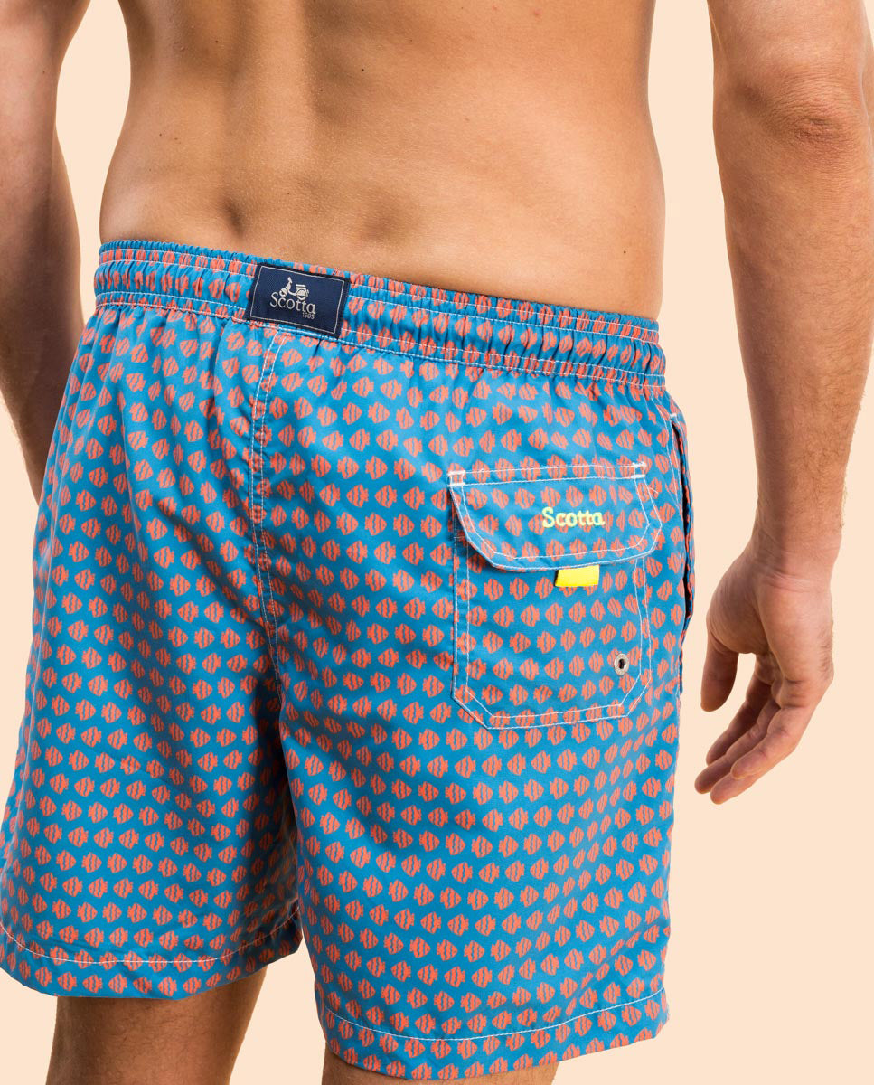 Bañador fish eco denim | SCOTTA