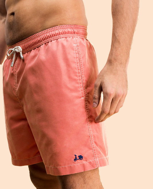 Bañador liso coral | SCOTTA