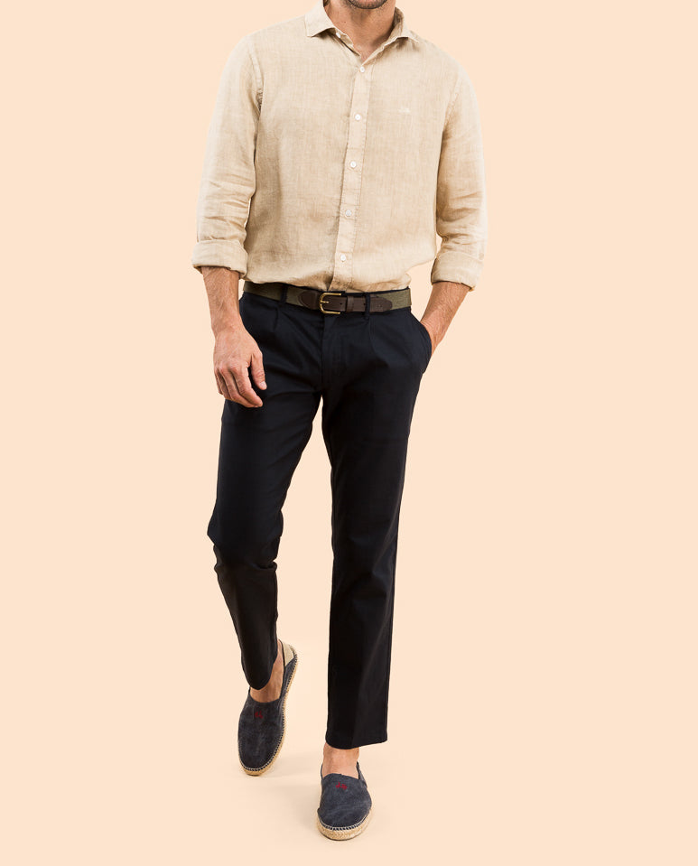 PANTALON SOSTENIBLE MARINO OSCURO | SCOTTA