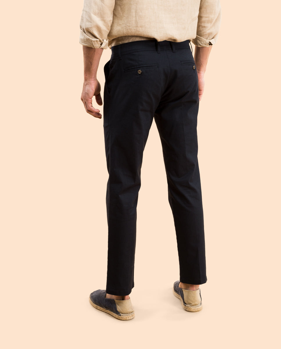 PANTALON SOSTENIBLE MARINO OSCURO | SCOTTA