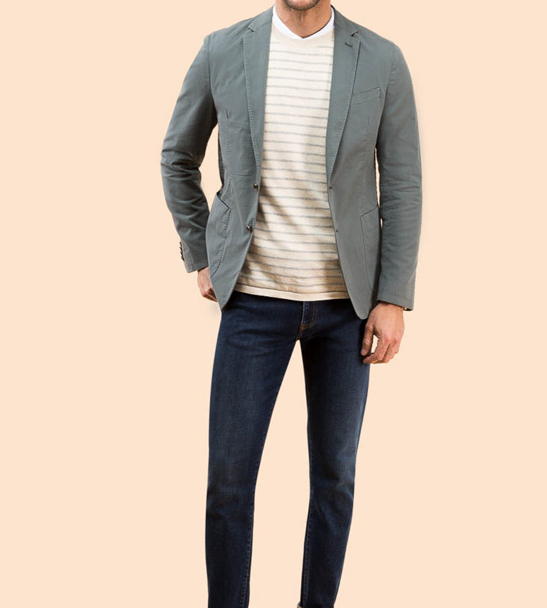Blazer sarga gris oscuro | SCOTTA
